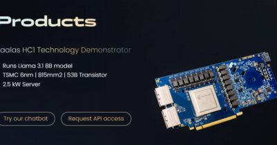 AIモデルを回路に焼きいれる？！究極のAI専用デバイス【Taals HC1】 | イグナイトbiz｜ビジネス＆テクノロジーサイト